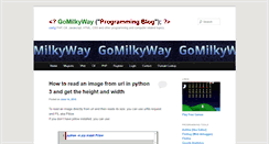 Desktop Screenshot of gomilkyway.com